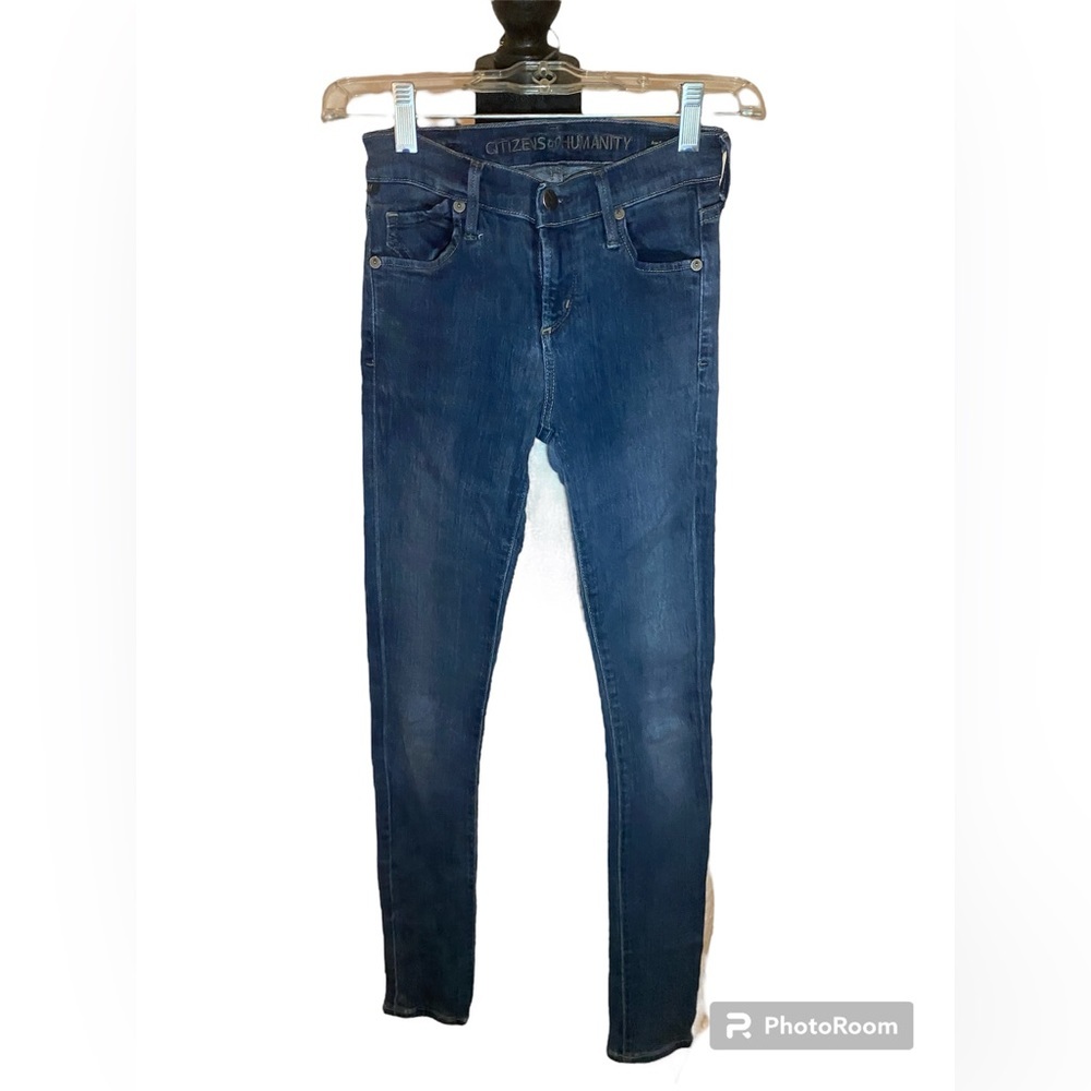Citizens of Humanity stretchy‎ skinny jeans waist is 25